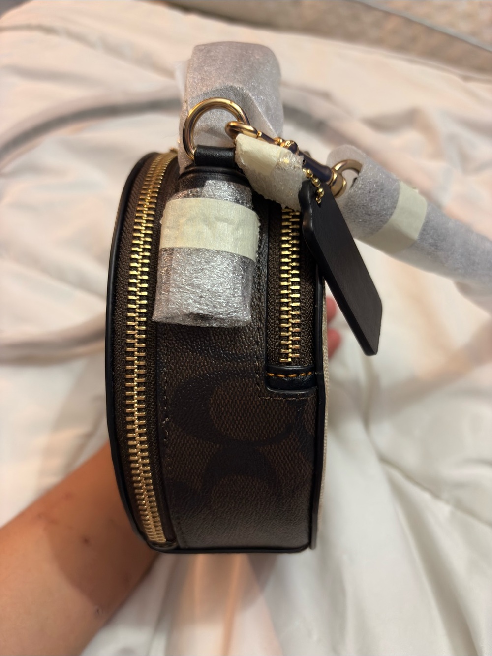 Coach Crossbody Bag Signature Canvas - Picture 11 of 14
